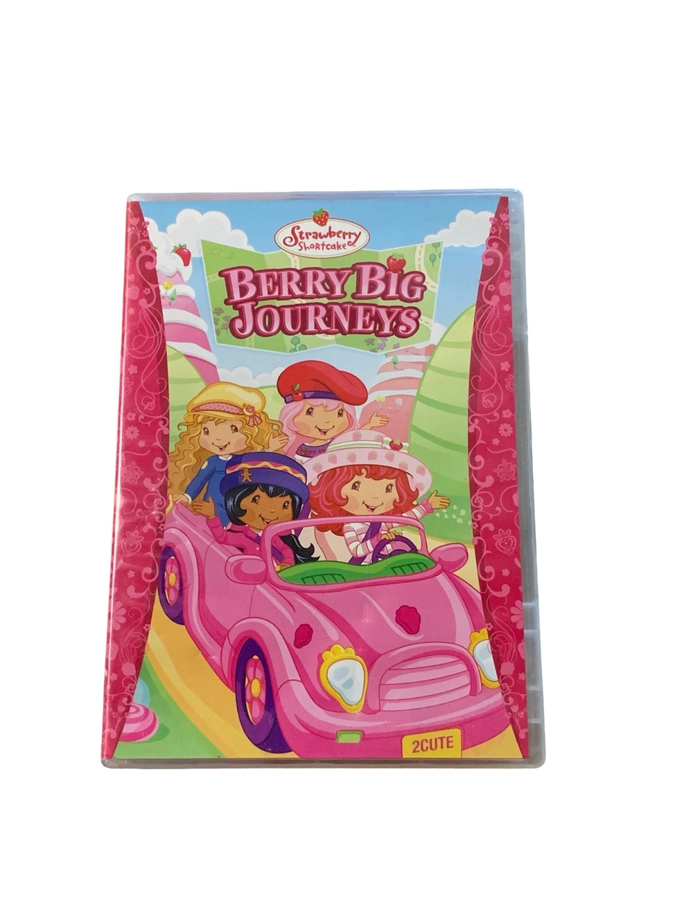 Strawberry Shortcake Berry Big Journeys DVD Animated Kids Movie Bonus